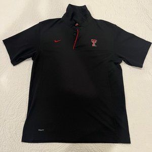 Men's M Texas Tech NikeFit Polo